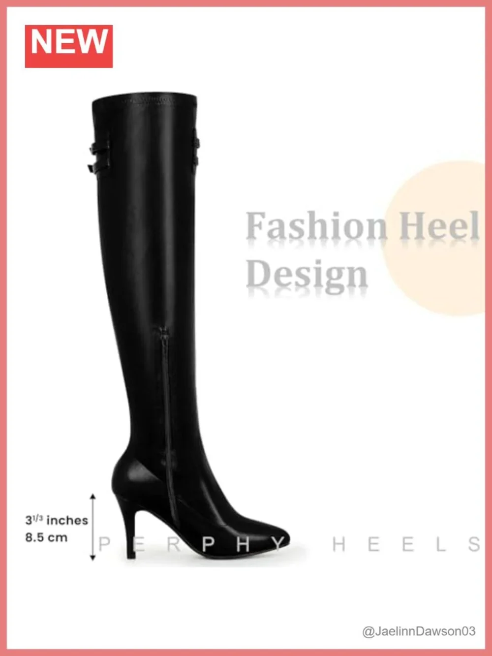 Pointed Toe Over the Knee High Zipper Stiletto High Heel Boots Faux Leather